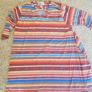 L&B serape dress
